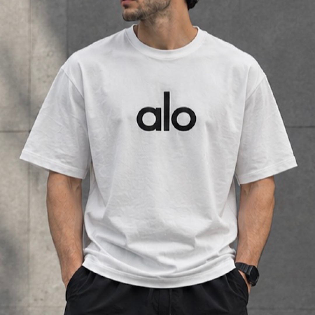تی‌شرت نخی alo سفید