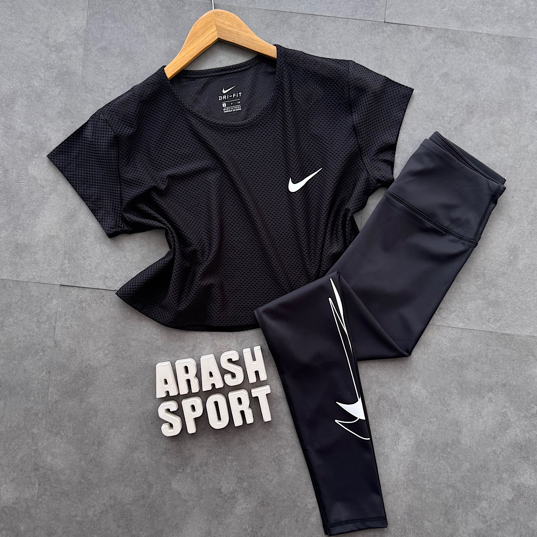 کراپ سوزنی دخترانه مشکی