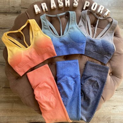 خرید محصول ست نیم تنه و لگ 9052 دورنگ