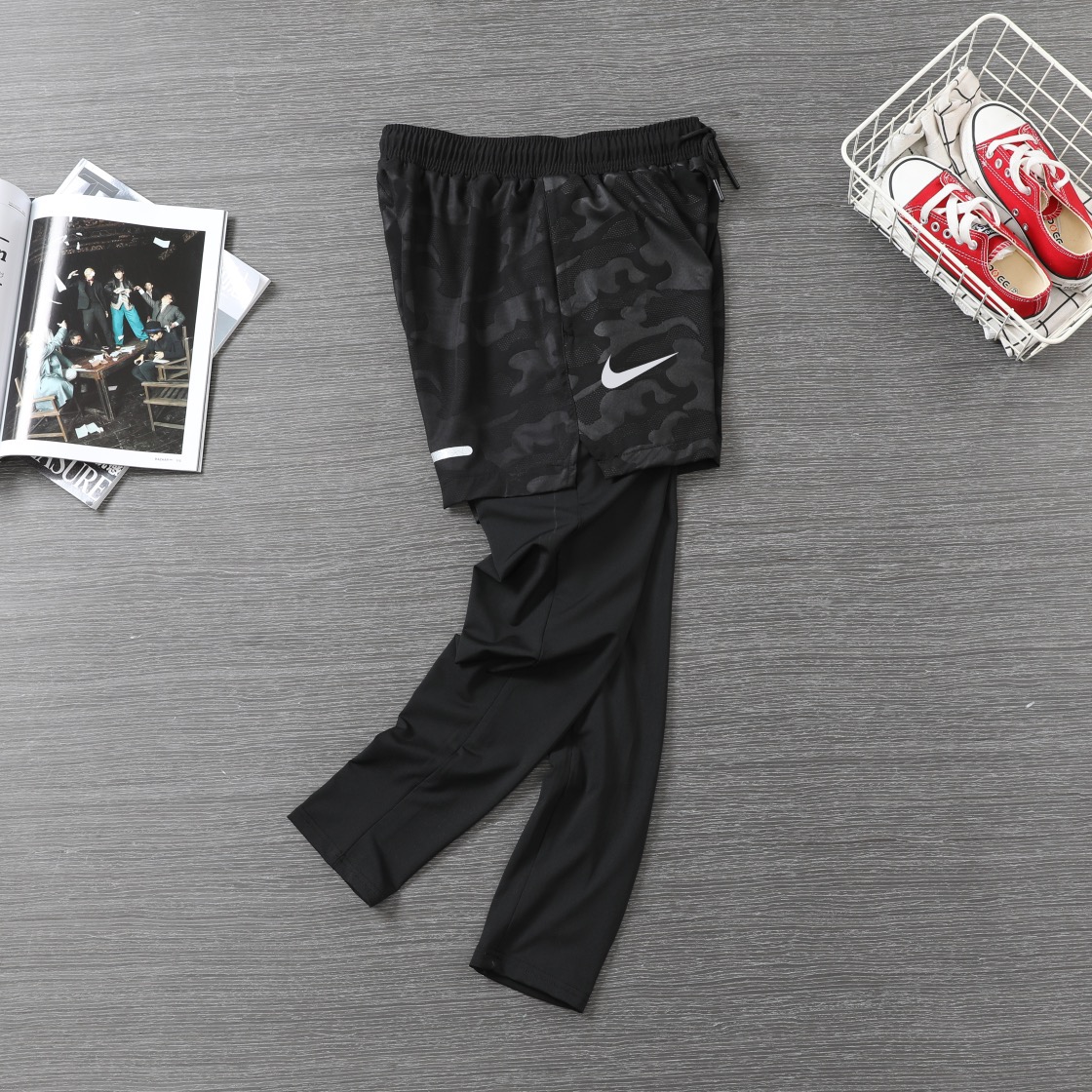 لگ شلوارک دار نایک مشکی