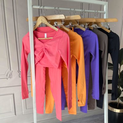 ست لگ و نیم تنه آستین بلند 1066