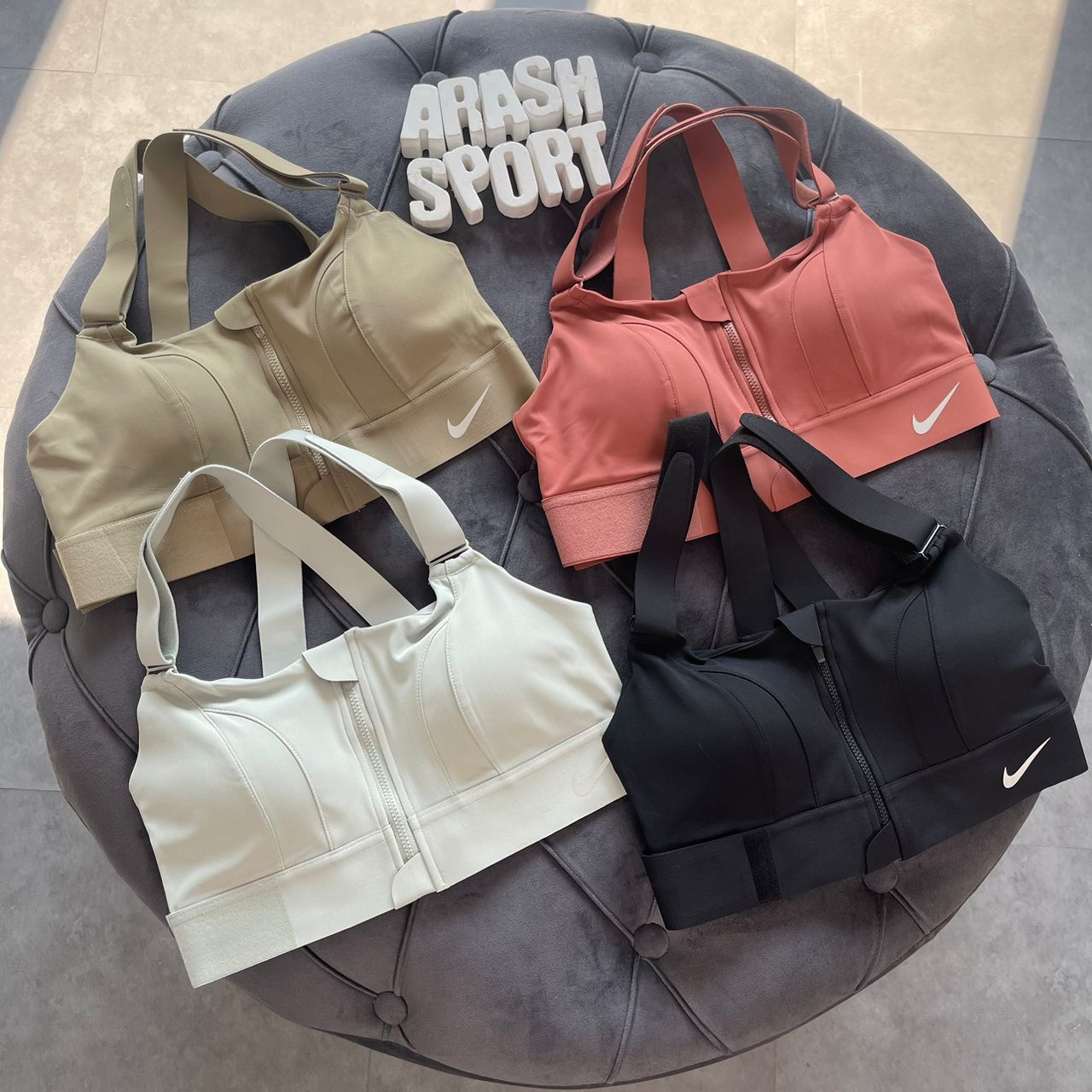 نیم تنه زیپی چسبی 839 نایک