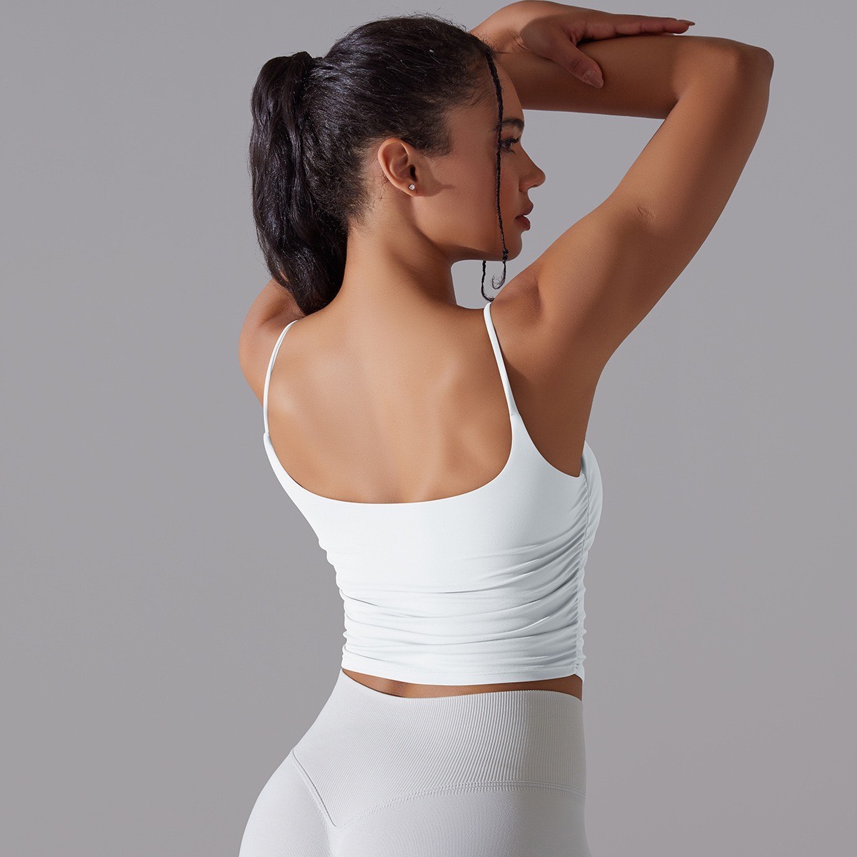 نیمتنه تاپی سفید