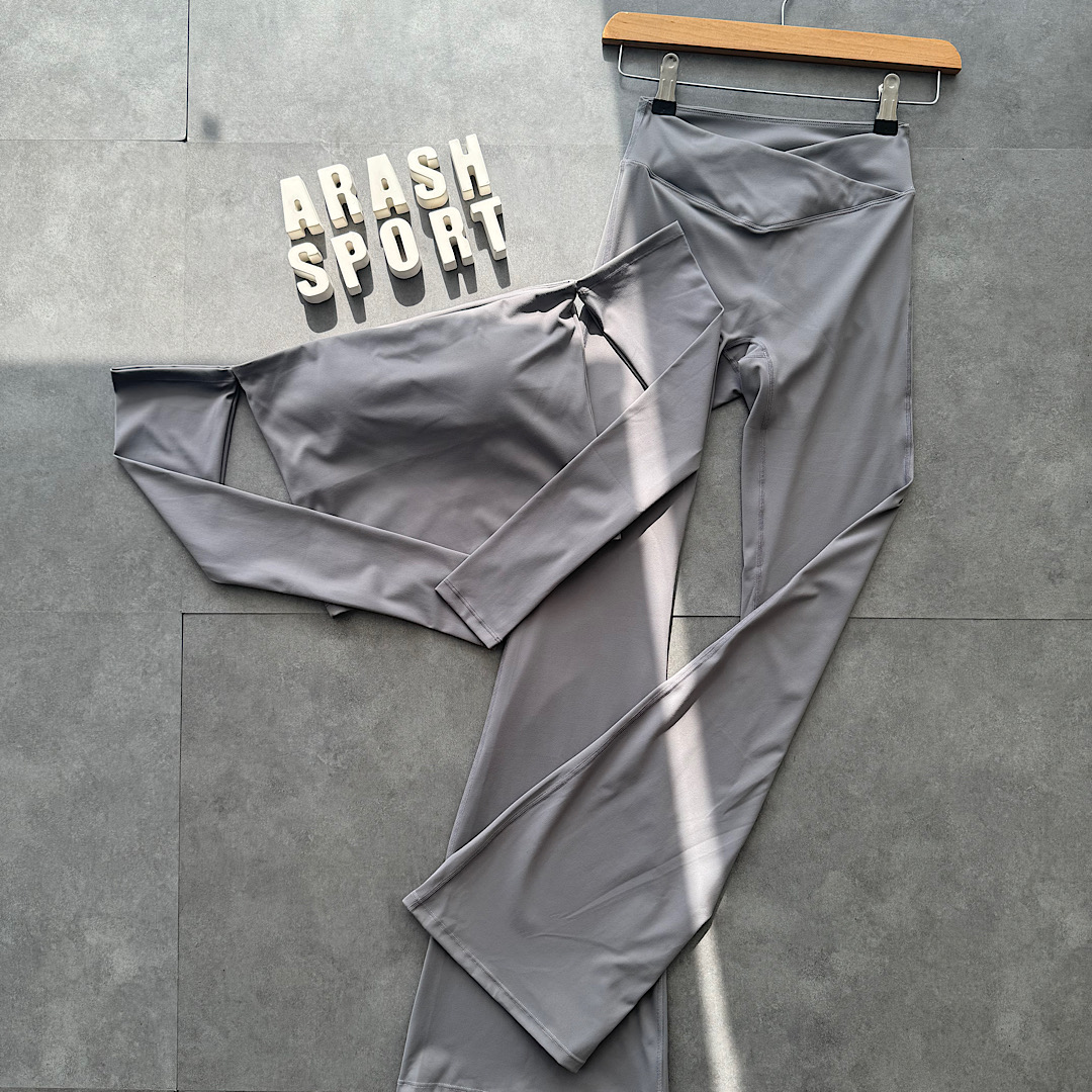 ست کراپ دمپا (رنگ طوسی )