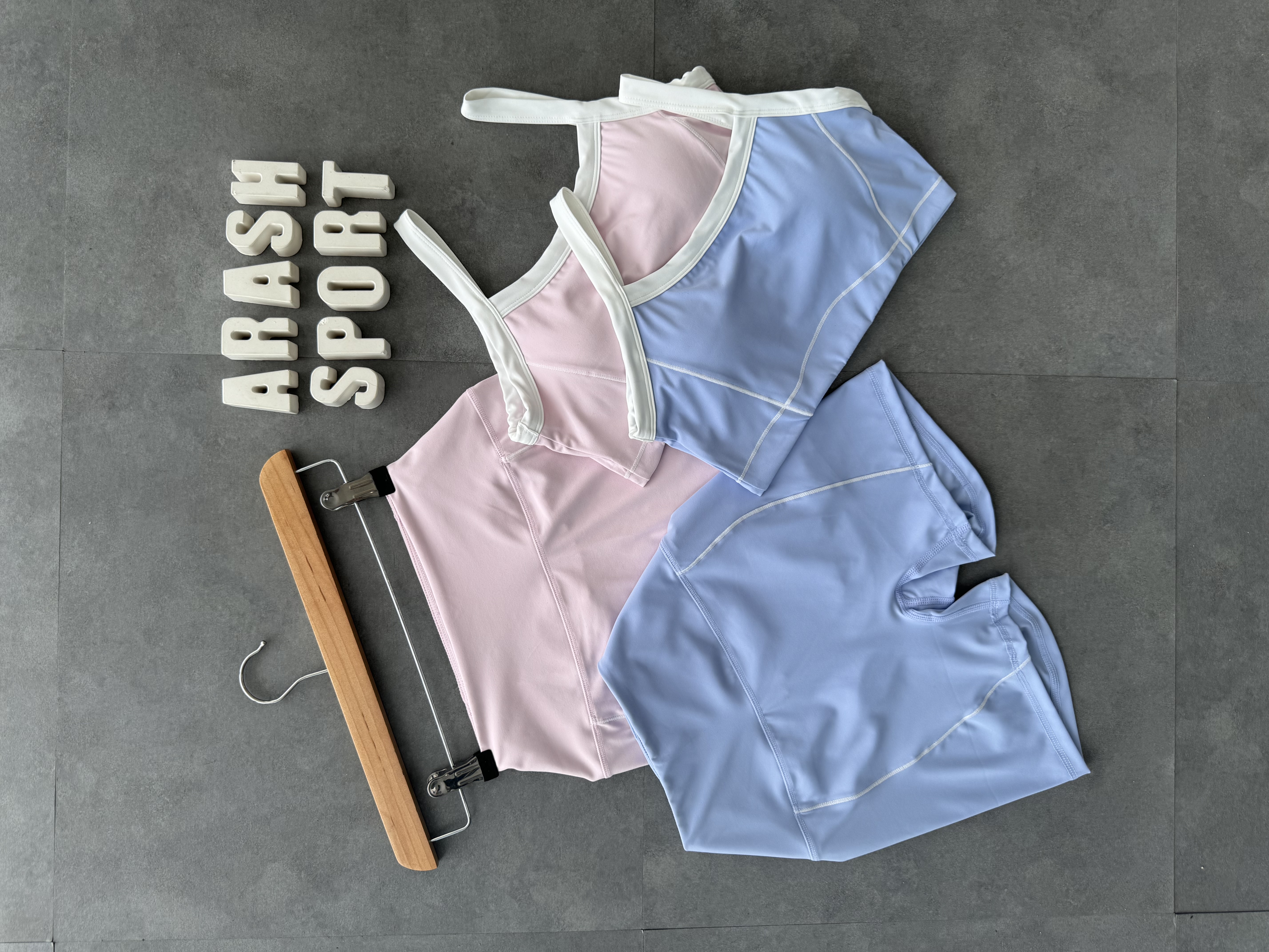 نیم تنه و شورتک دخترانه باشگاه