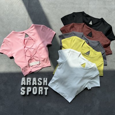 کراپ کبریتی آستین کوتاه 619