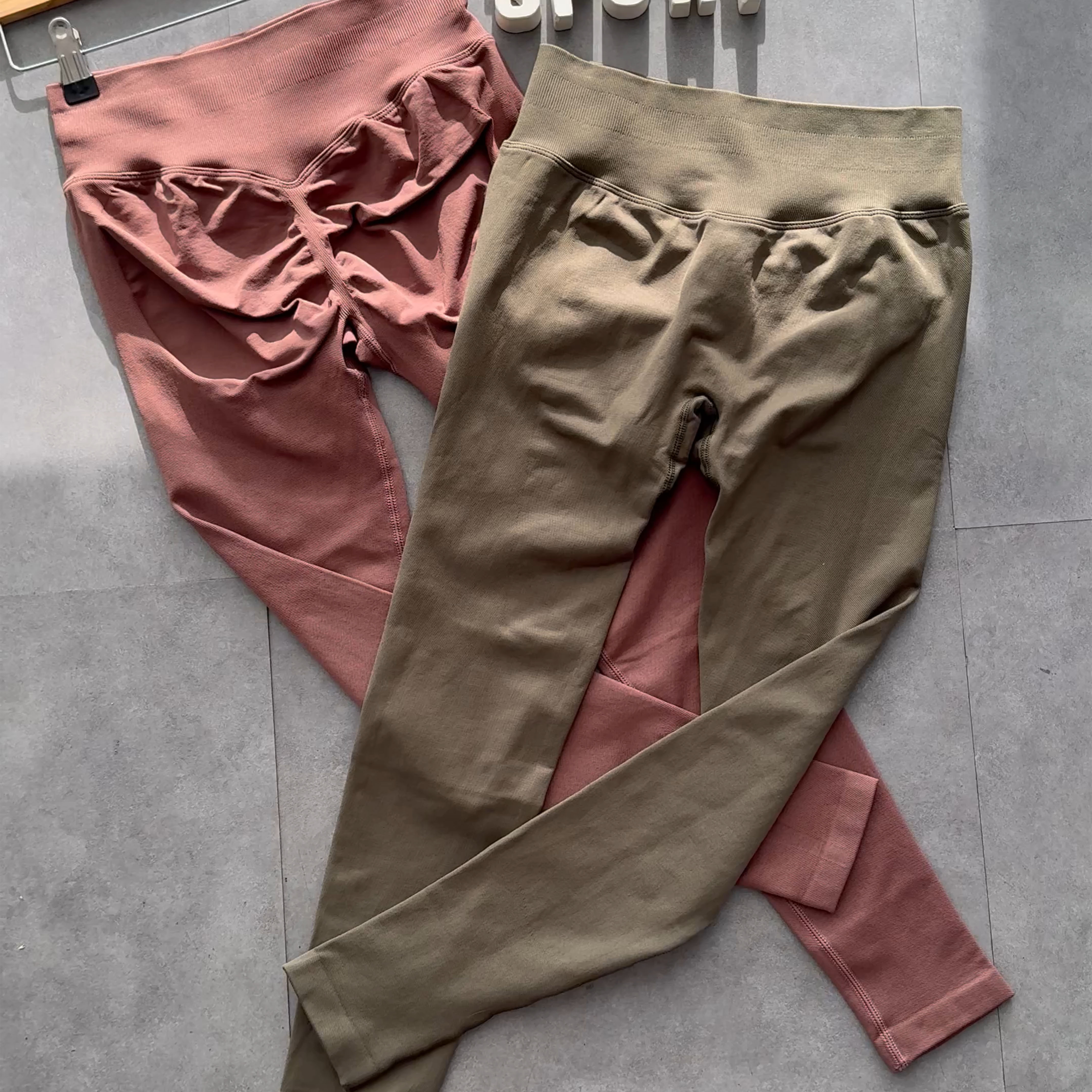 لگ سیملس گرم بالا قهوه ای