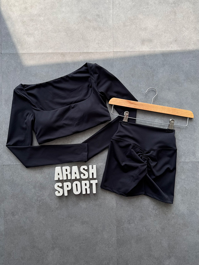 کراپ و بایکر مشکی 