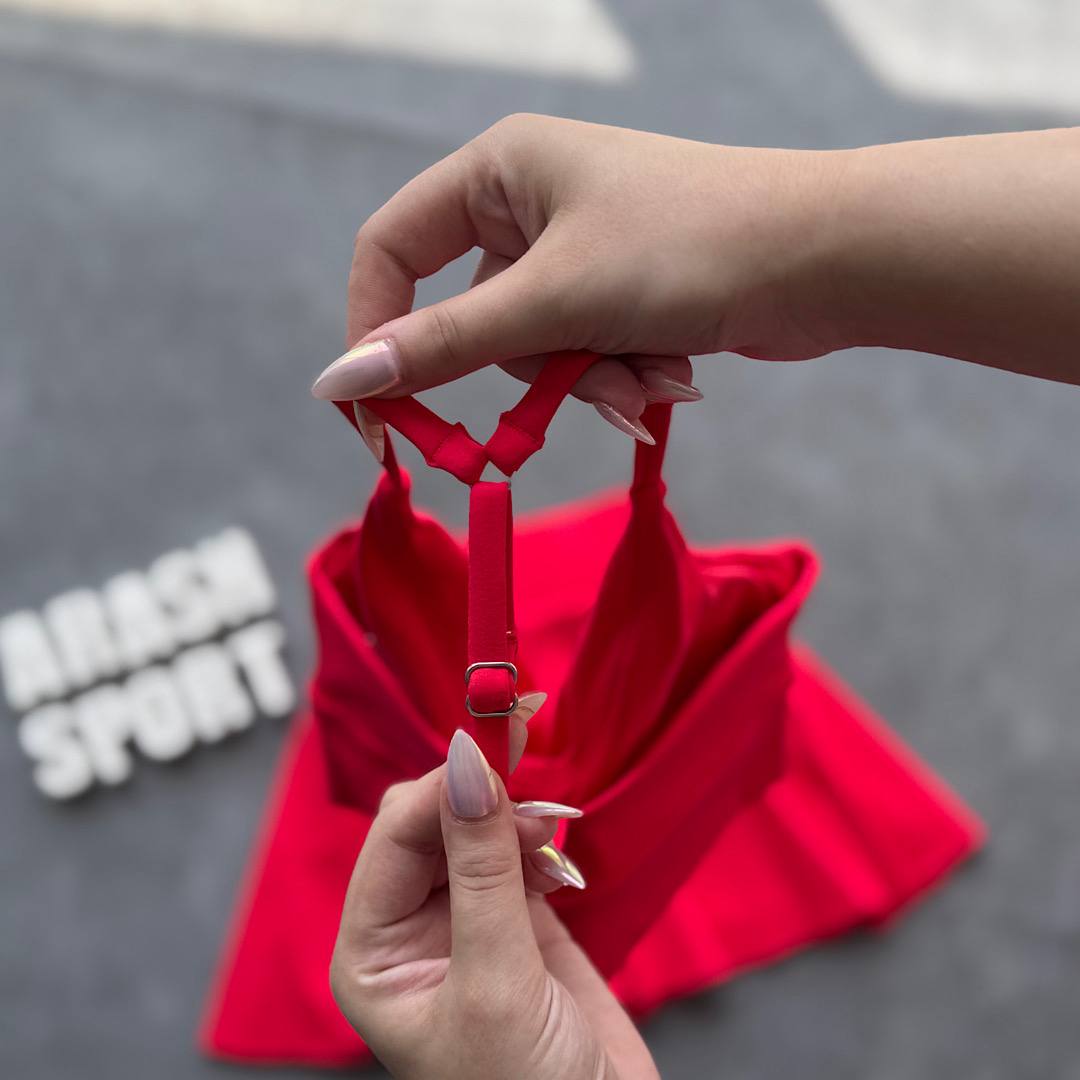 نیمتنه زنانه تنظیمی قرمز