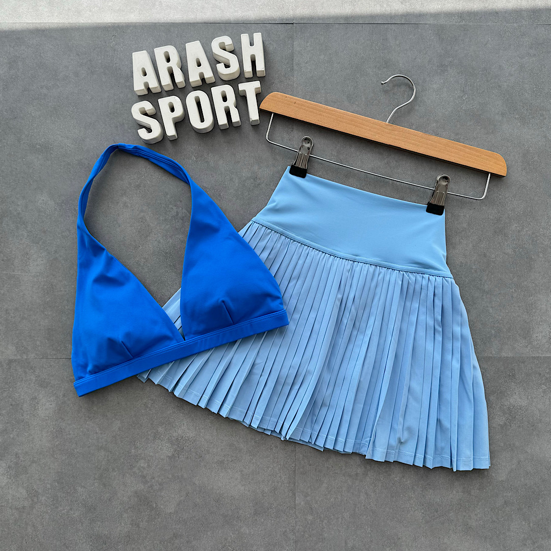 دامن تنیسی آبی زنانه