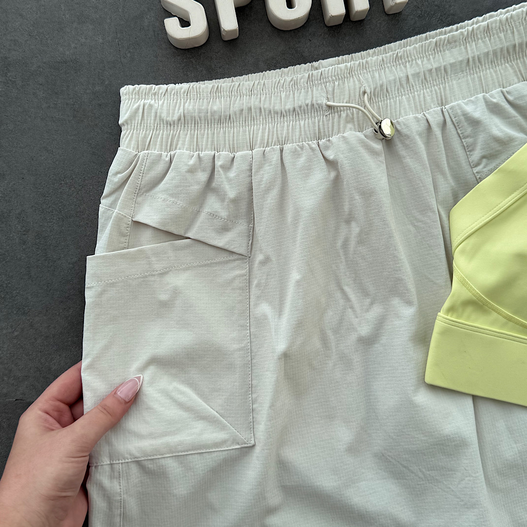 دامن کتان سفید استخونی