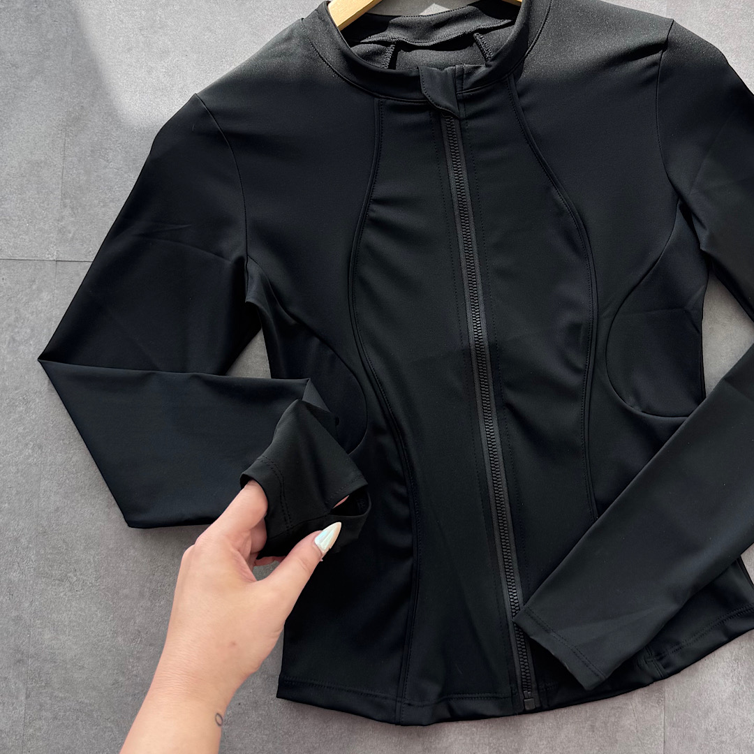 سوییشرت زنانه فینگردار ورزشی