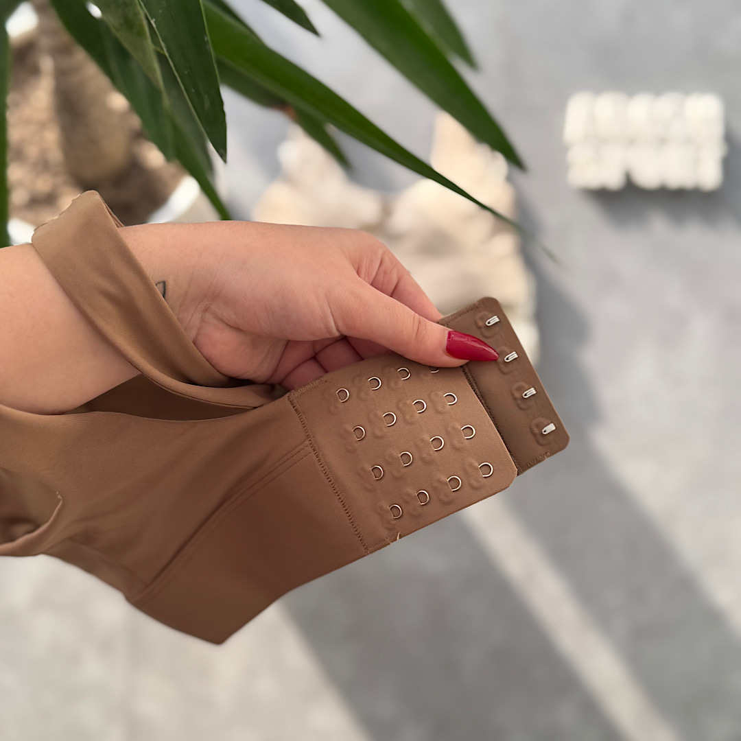 نیمتنه غزندار قهوه ای