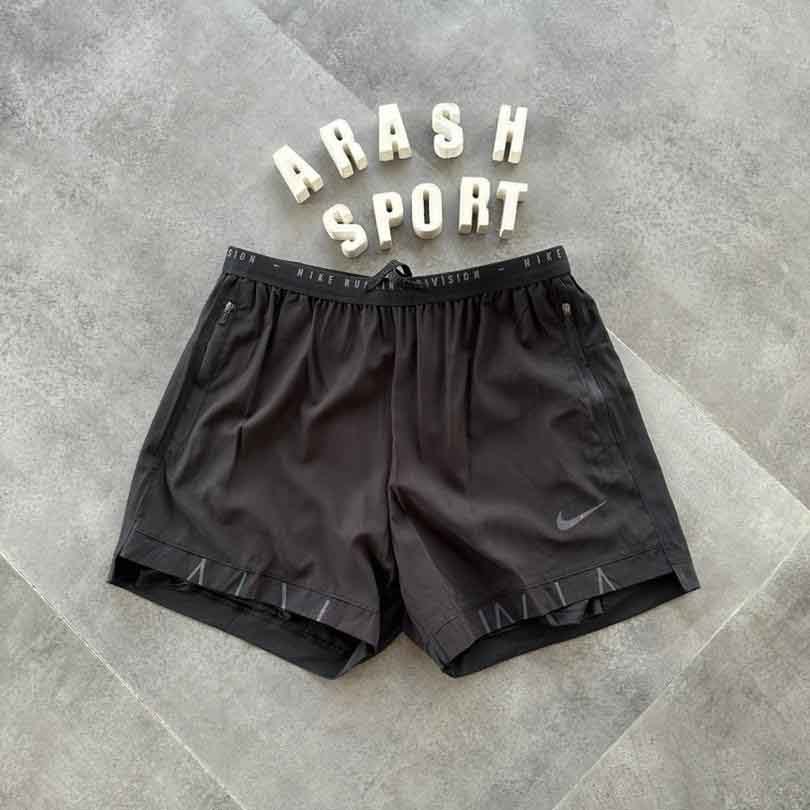 شلوارک کشاله دار مشکی 