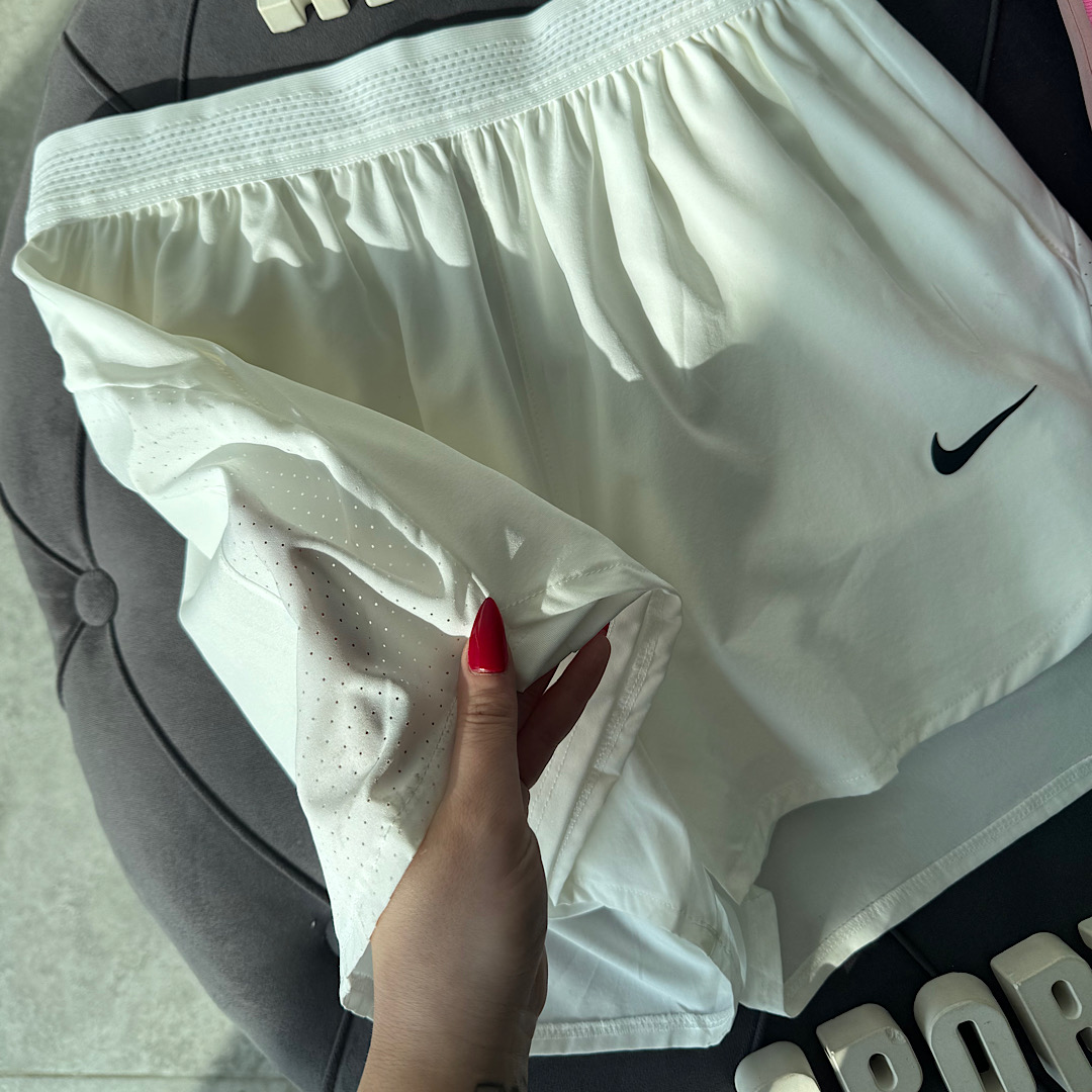 شلوارک کشاله دار زنانه سفید