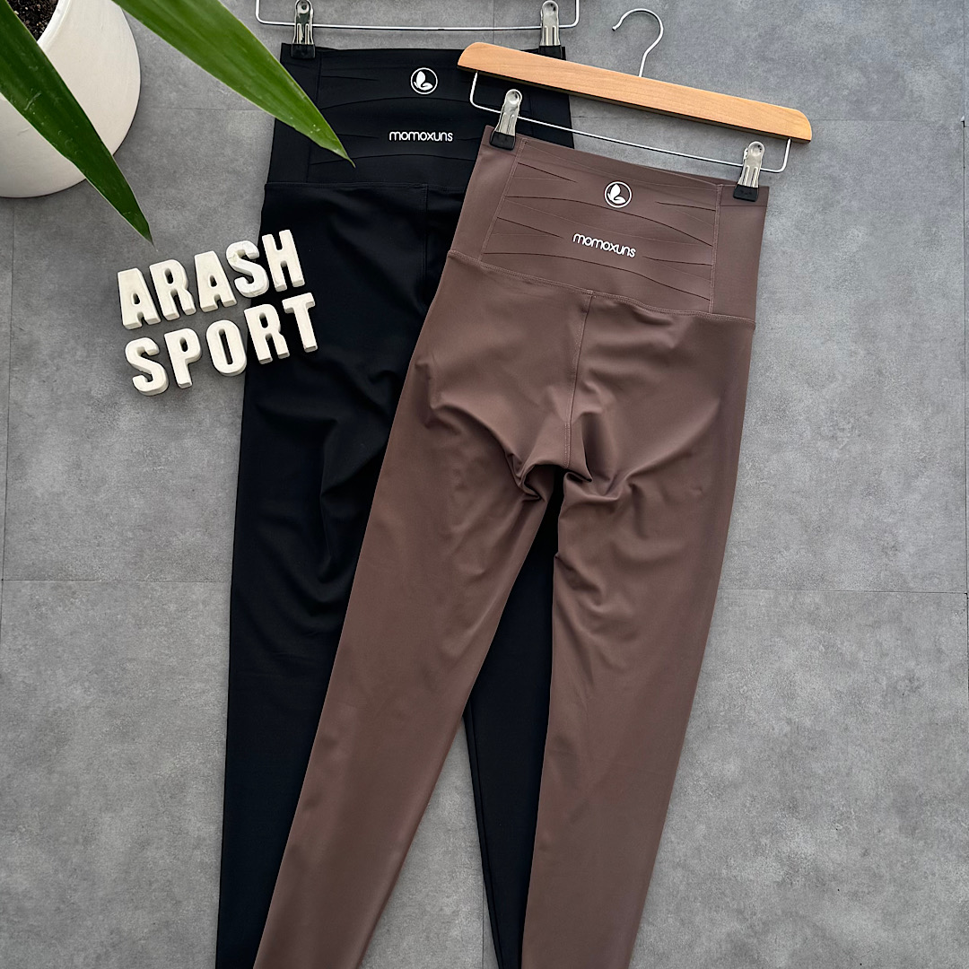 لگ لیزری زنانه قهوه ای و مشکی