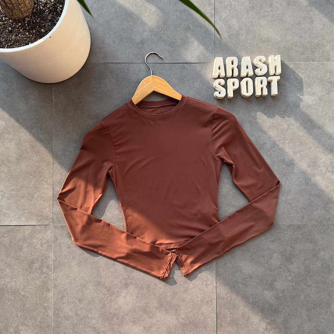 کراپ قهوه ای