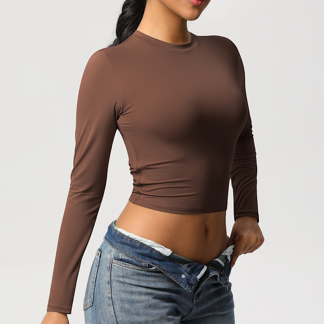 کراپ قهوه ای