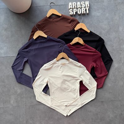 کراپ آستین بلند 7089