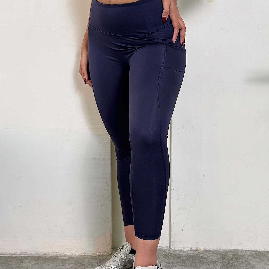 لگ ورزشی زنانه سرمه ای