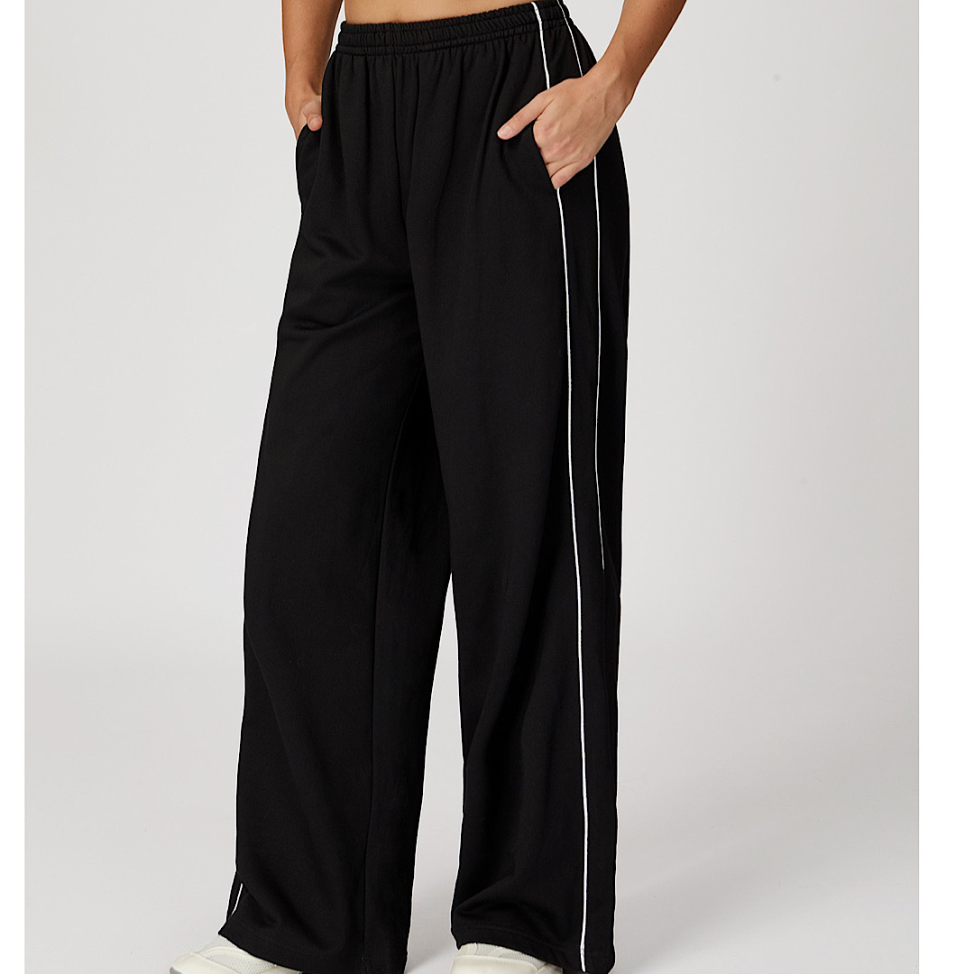 شلوار بگ نخی زنانه جیبدار 1ــ7028