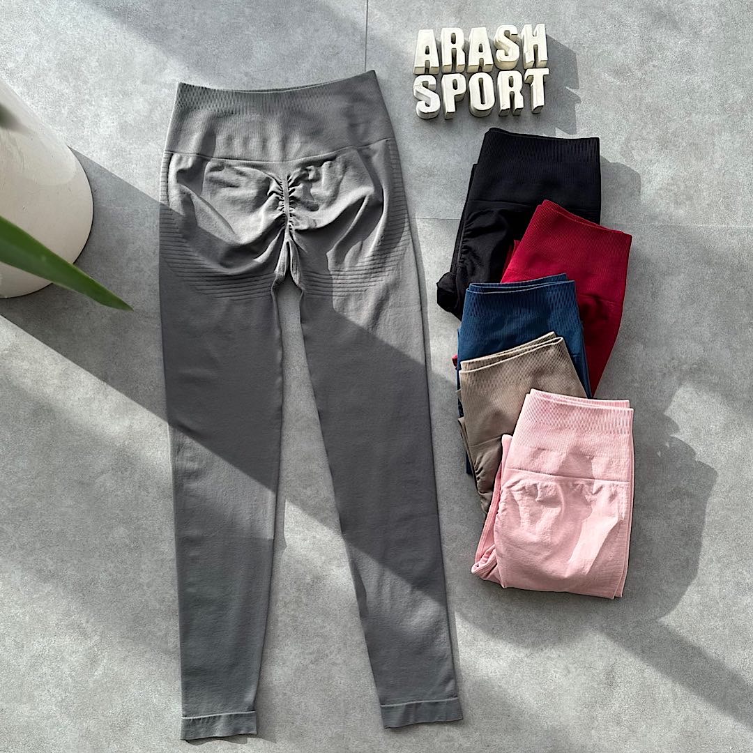 لگ سیملس پشت چیندار رنگ مدادی 7725