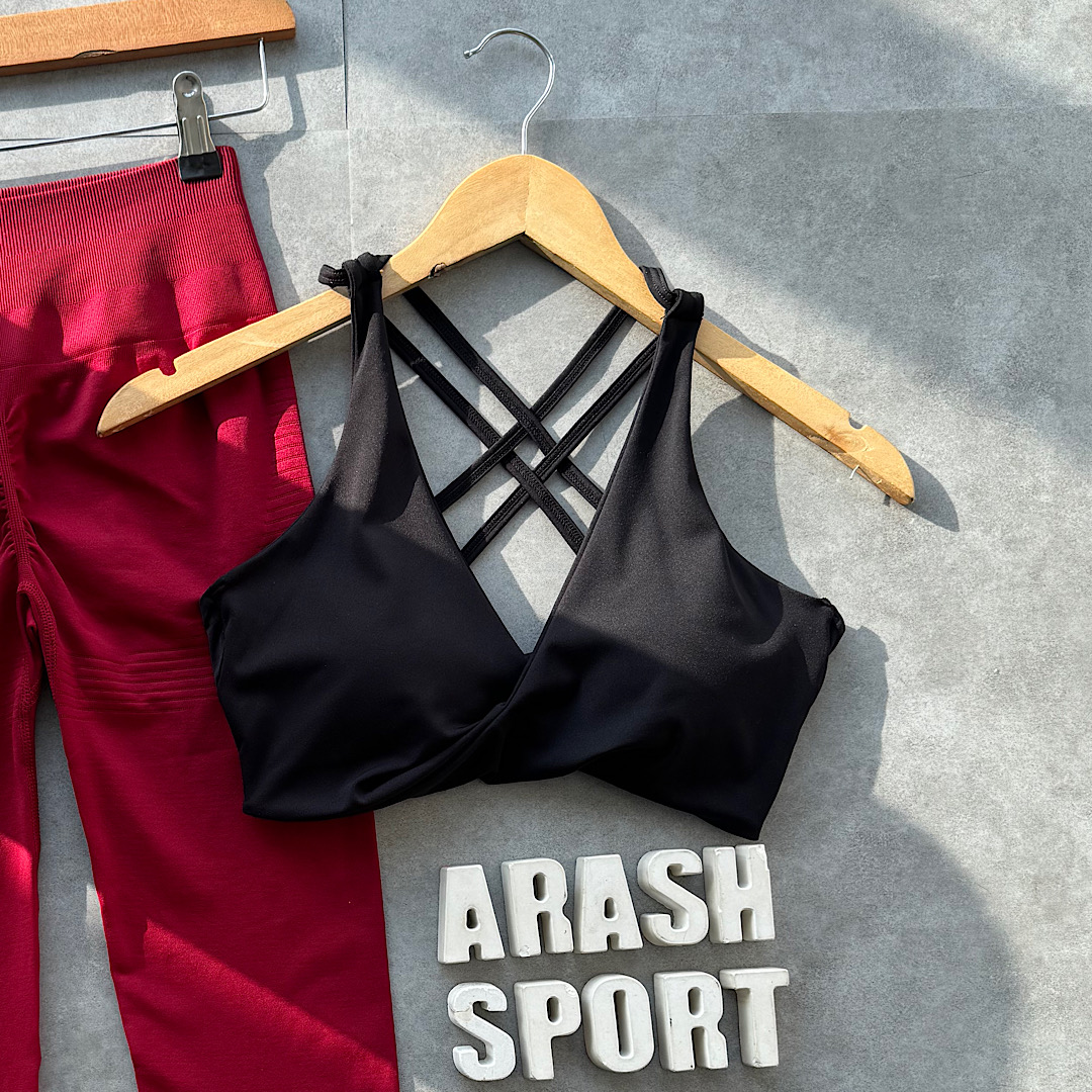 نیم تنه گره ای تنظیمی LY358 مشکی